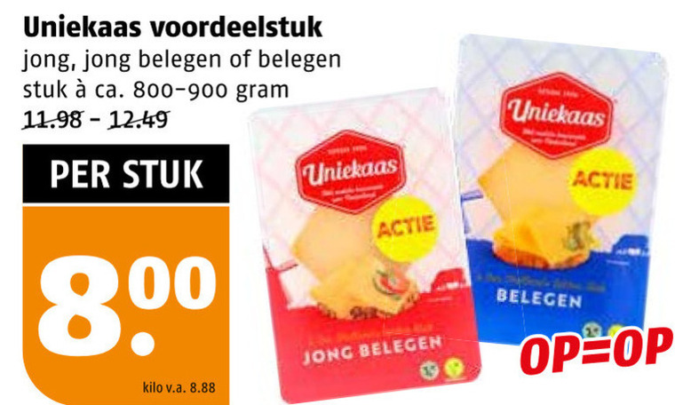 Uniekaas   kaas folder aanbieding bij  Poiesz - details