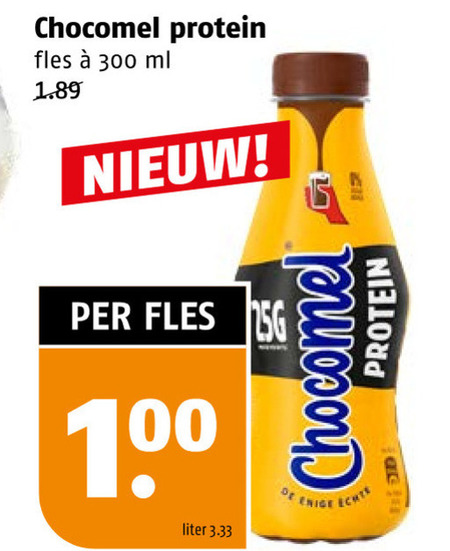 Chocomel   chocolademelk folder aanbieding bij  Poiesz - details
