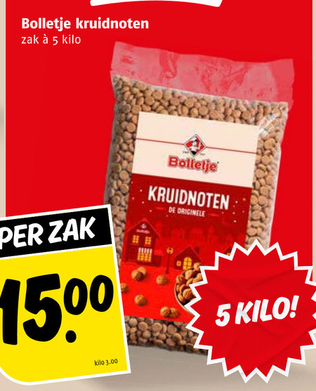 Bolletje   kruidnoten folder aanbieding bij  Poiesz - details