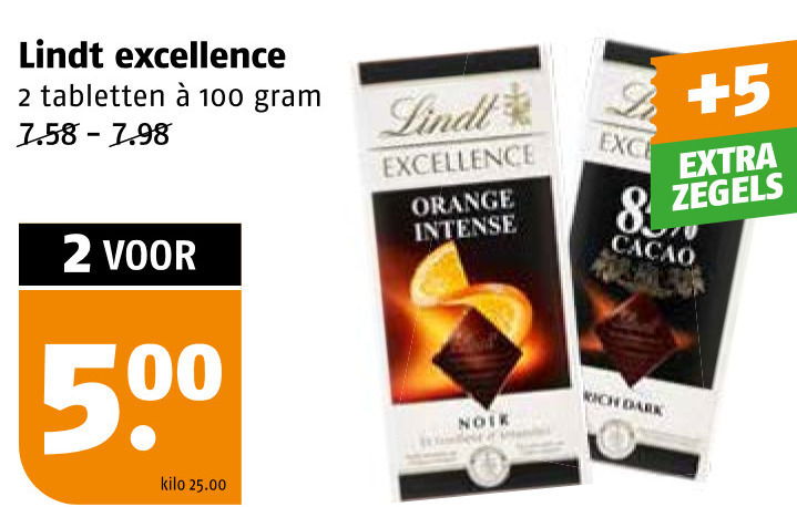 Lindt   chocolade folder aanbieding bij  Poiesz - details