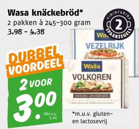 Wasa   knackebrod folder aanbieding bij  Poiesz - details