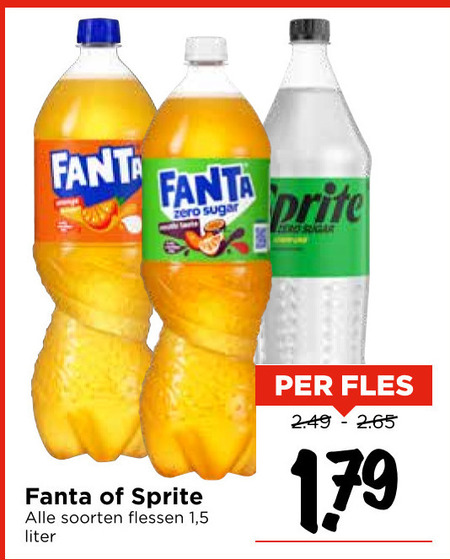 Fanta   frisdrank folder aanbieding bij  Vomar - details