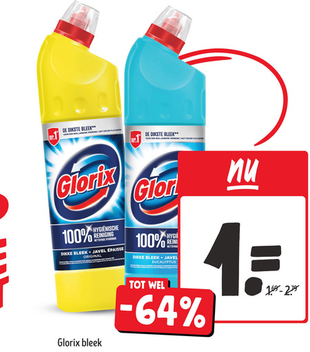 Glorix   bleekmiddel folder aanbieding bij  Jumbo - details