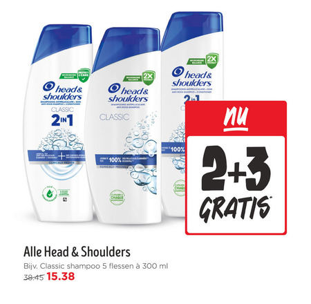 Head and Shoulders   shampoo folder aanbieding bij  Jumbo - details