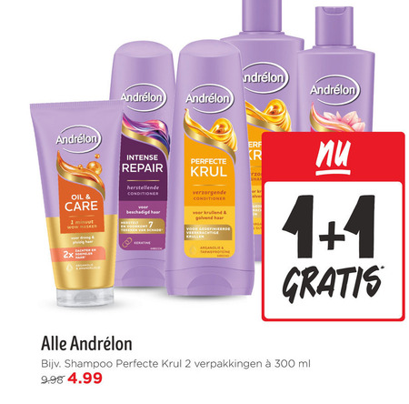 Andrelon   conditioner, shampoo folder aanbieding bij  Jumbo - details