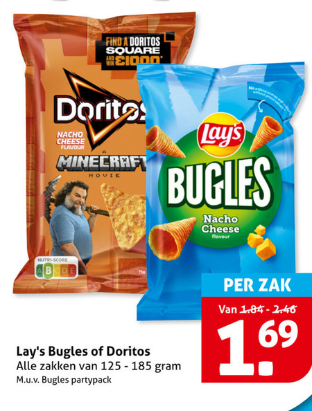Lays   chips, zoutje folder aanbieding bij  Hoogvliet - details