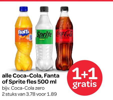 Fanta   cola, frisdrank folder aanbieding bij  Spar - details