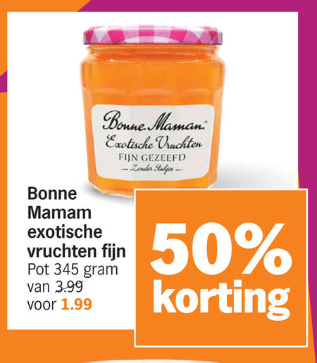 Bonne Maman   jam folder aanbieding bij  Albert&nbsp;Heijn - details
