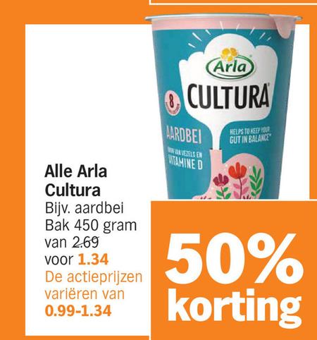 Arla   yoghurt folder aanbieding bij  Albert&nbsp;Heijn - details
