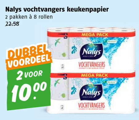 Nalys   keukenpapier folder aanbieding bij  Poiesz - details