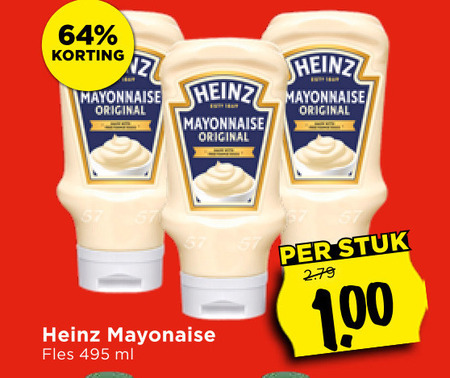 Heinz   mayonaise folder aanbieding bij  Vomar - details