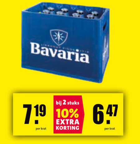 Bavaria   krat bier folder aanbieding bij  Nettorama - details