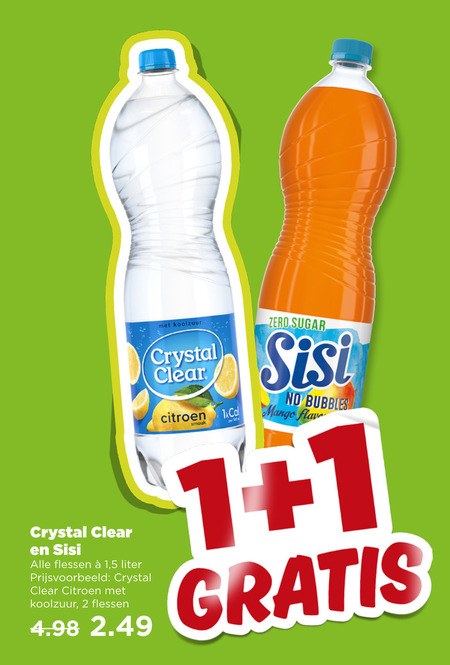 Sisi   frisdrank, fruitdrank folder aanbieding bij  Plus - details