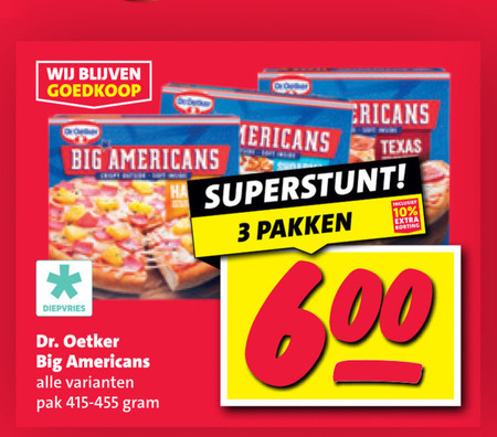 Dr Oetker   diepvriespizza folder aanbieding bij  Nettorama - details