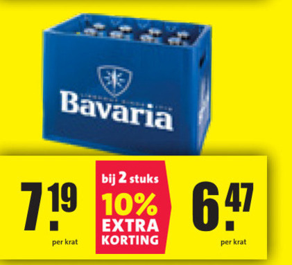 Bavaria   krat bier folder aanbieding bij  Nettorama - details