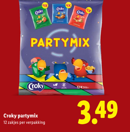 Croky   chips folder aanbieding bij  Lidl - details