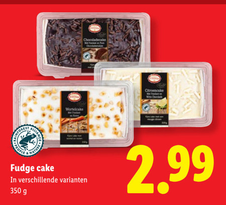 cake 350 chocoladecake forest people nature fudge citroencake chocolade folder aanbieding bij Lidl