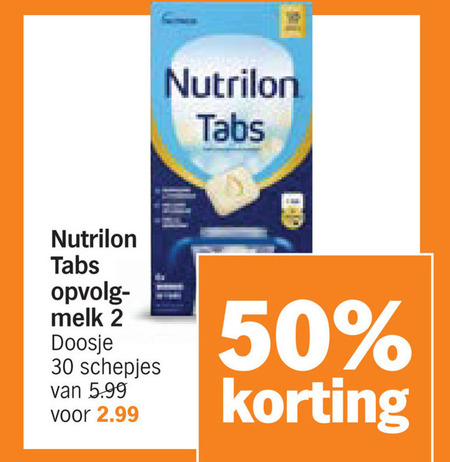 Nutrilon   opvolgmelk folder aanbieding bij  Albert&nbsp;Heijn - details
