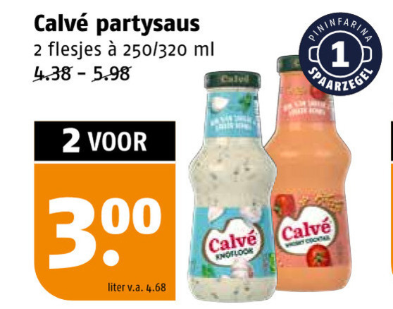Calve   snacksaus folder aanbieding bij  Poiesz - details