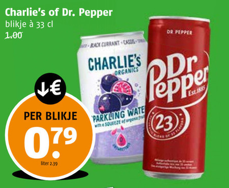Dr Pepper   cola folder aanbieding bij  Poiesz - details