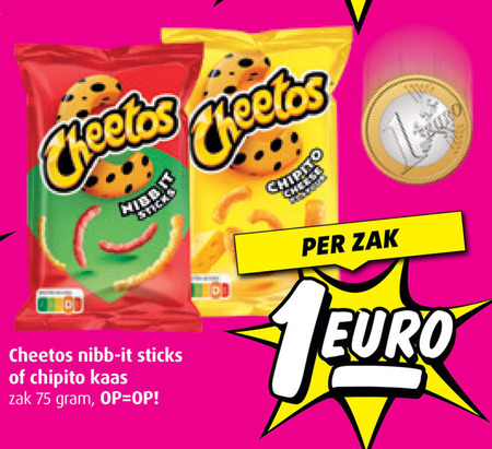Cheetos   zoutje folder aanbieding bij  Boni - details