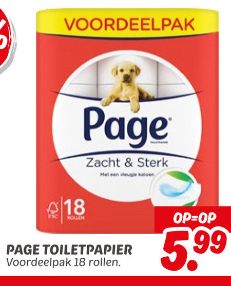 Page   toiletpapier folder aanbieding bij  Dekamarkt - details