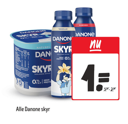 Danone   yoghurt folder aanbieding bij  Jumbo - details