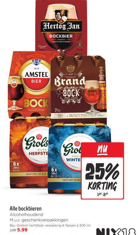 Hertog Jan   bokbier folder aanbieding bij  Jumbo - details