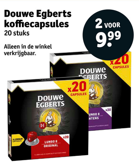 Douwe Egberts   koffiecups folder aanbieding bij  Kruidvat - details