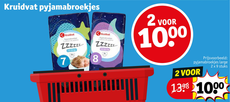 Kruidvat Huismerk   luierbroekjes folder aanbieding bij  Kruidvat - details