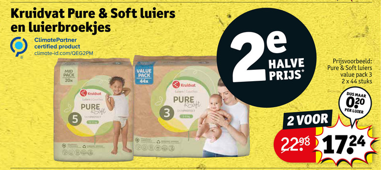 Kruidvat Huismerk   luiers, luierbroekjes folder aanbieding bij  Kruidvat - details