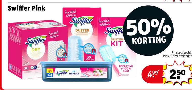 Swiffer   duster folder aanbieding bij  Kruidvat - details