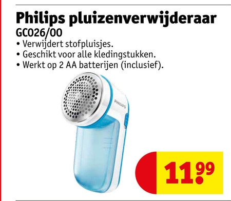 Philips   pluizentondeuse folder aanbieding bij  Kruidvat - details