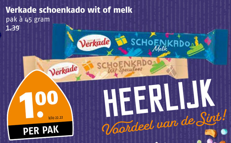 Verkade   chocolade folder aanbieding bij  Poiesz - details