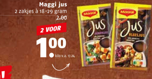 Maggi   jus folder aanbieding bij  Poiesz - details