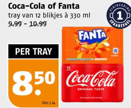 Fanta   cola, frisdrank folder aanbieding bij  Poiesz - details