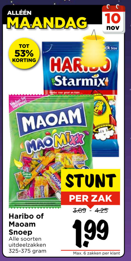 Maoam   snoep folder aanbieding bij  Vomar - details