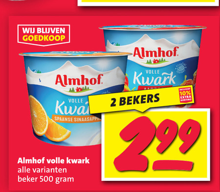 Almhof   kwark folder aanbieding bij  Nettorama - details