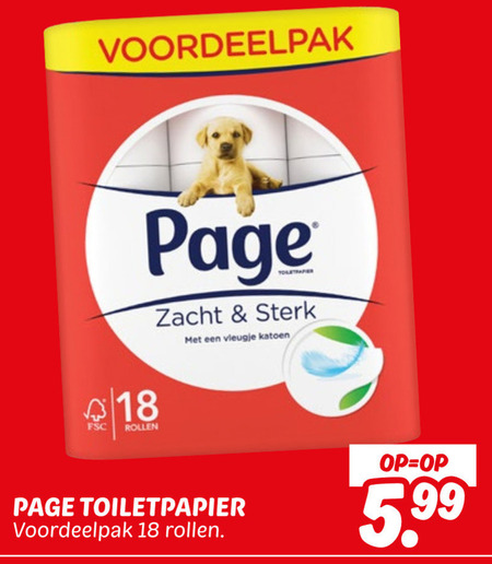 Page   toiletpapier folder aanbieding bij  Dekamarkt - details