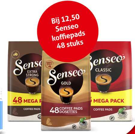 Douwe Egberts Senseo   koffiepad folder aanbieding bij  Hoogvliet - details