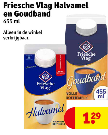 Friesche Vlag   koffiemelk folder aanbieding bij  Kruidvat - details
