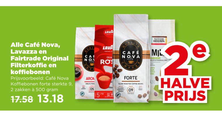 Fair Trade Original   koffiebonen, koffie folder aanbieding bij  Plus - details