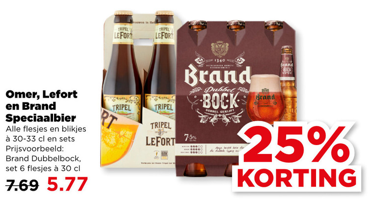 Brand   speciaalbier folder aanbieding bij  Plus - details