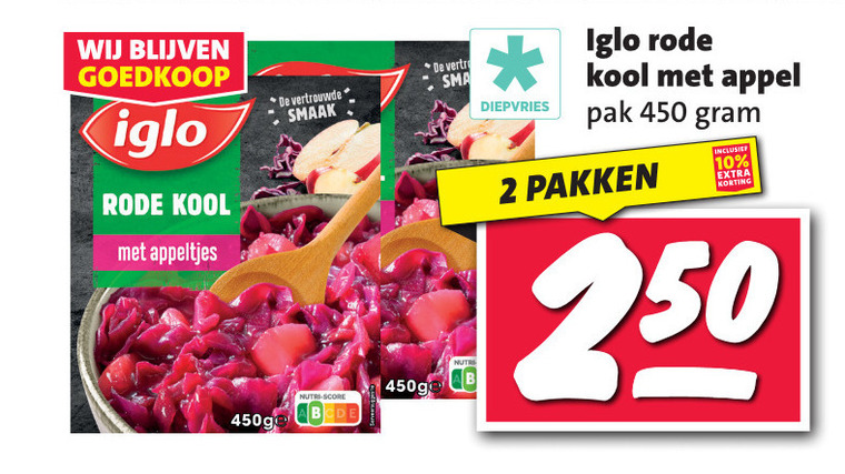 Iglo   diepvriesgroente folder aanbieding bij  Nettorama - details