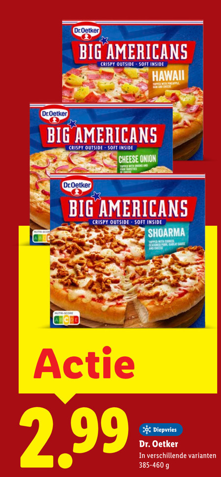 Dr Oetker   diepvriespizza folder aanbieding bij  Lidl - details