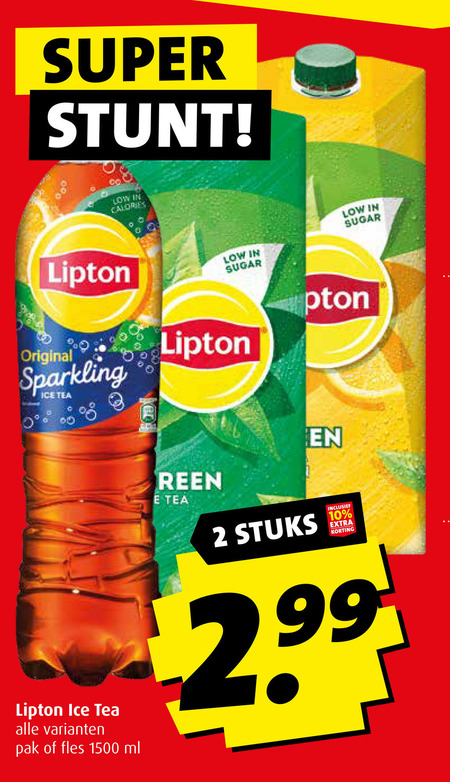Lipton   ice tea folder aanbieding bij  Boni - details