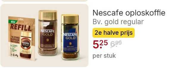 Nescafe   oploskoffie folder aanbieding bij  Picnic - details