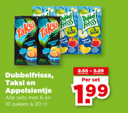 Appelsientje   fruitdrank folder aanbieding bij  Plus - details