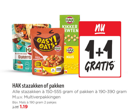 Hak   bonen folder aanbieding bij  Jumbo - details