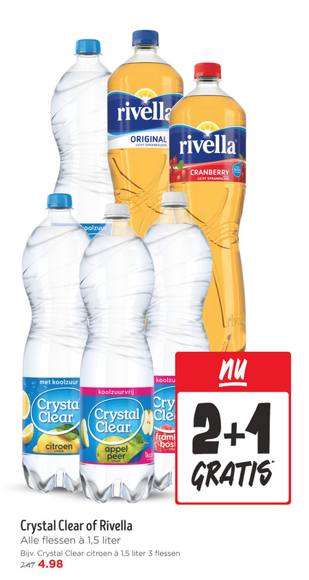 Rivella   frisdrank, fruitdrank folder aanbieding bij  Jumbo - details